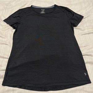 Women’s dry fit black workout t-shirt size S